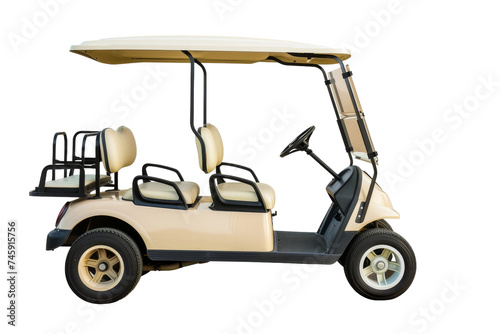 Golf Cart isolated on transparent background