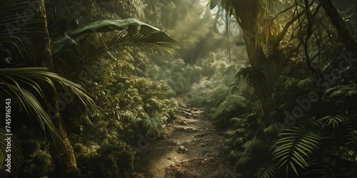 rainforest.  © CreativeCreations