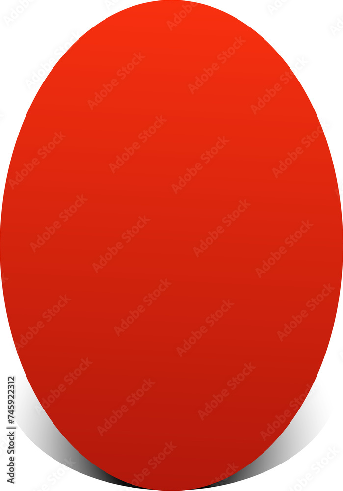 Circle red paper and shadow. Decoration design Circle red paper and shadow. Decoration design