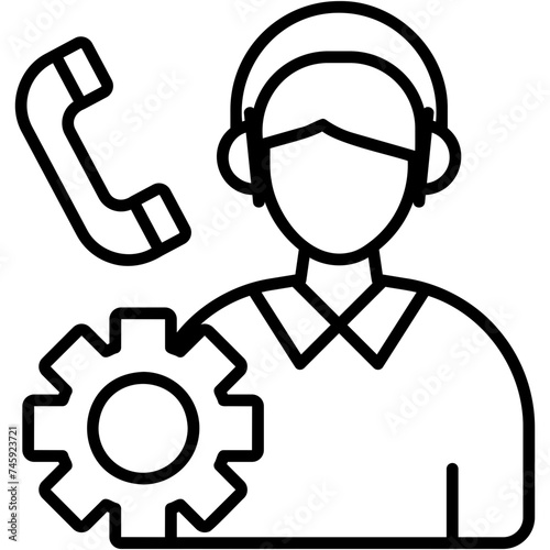 Telemarketing Icon