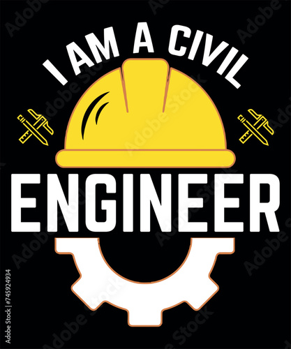 Career Engineer T-shirt Design