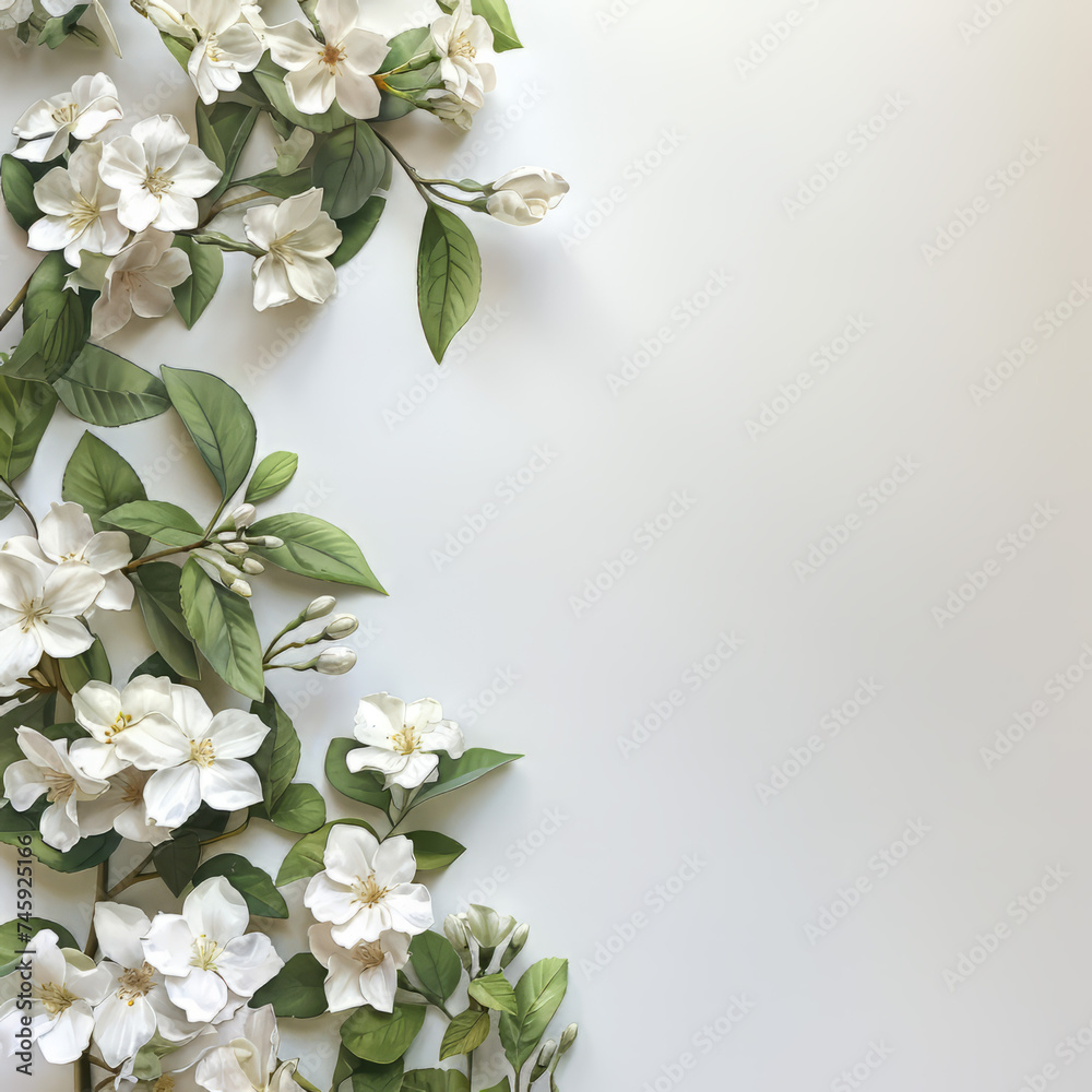 Floral Plant Background