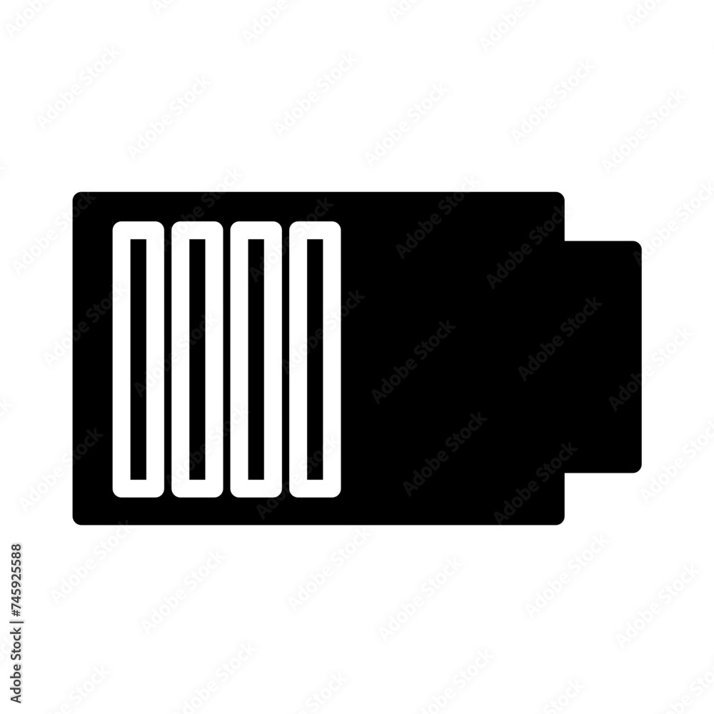 Electricity Energy Power Glyph Icon Electricity Energy Power Glyph Icon