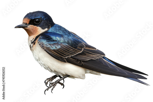 Swallow isolated on transparent background