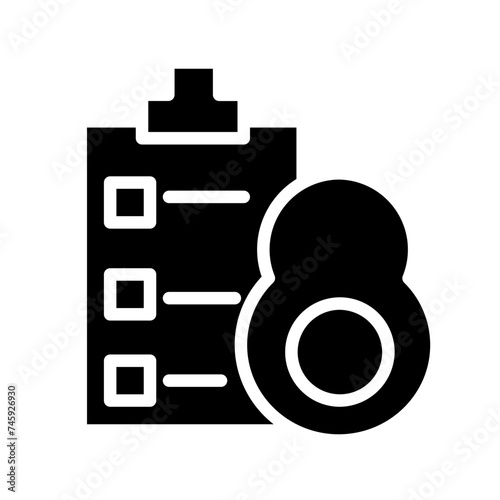 Avocado Breakfast Diet Glyph Icon