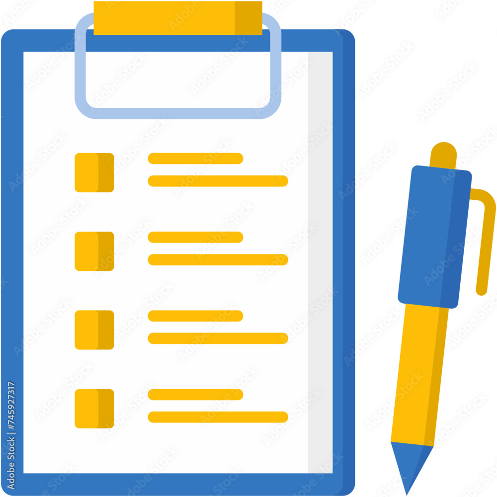 Clipboard Illustration Clipboard Illustration