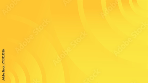 Yellow circles abstract background vector illustration design