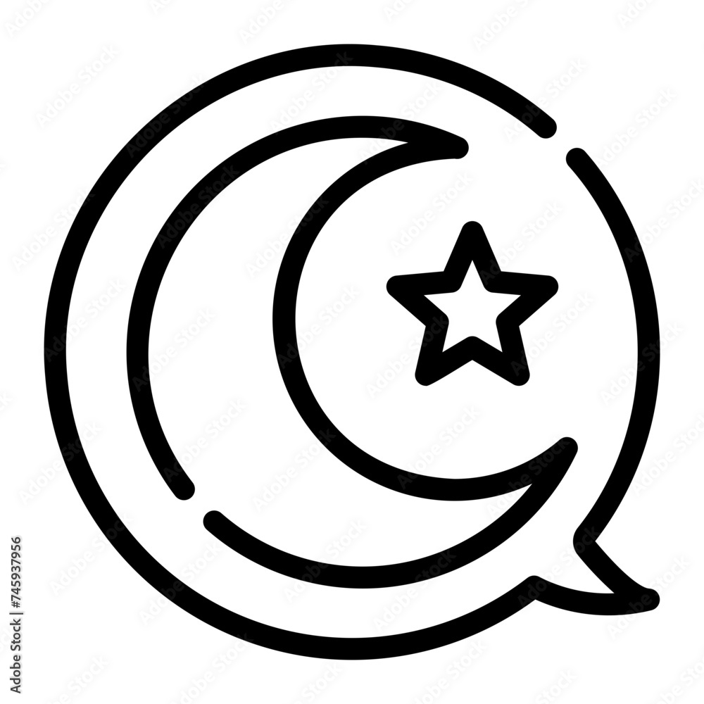 chat line icon