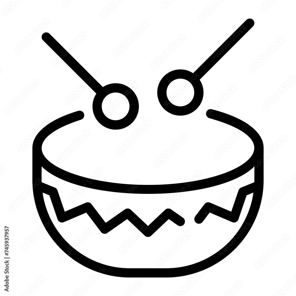 drum line icon