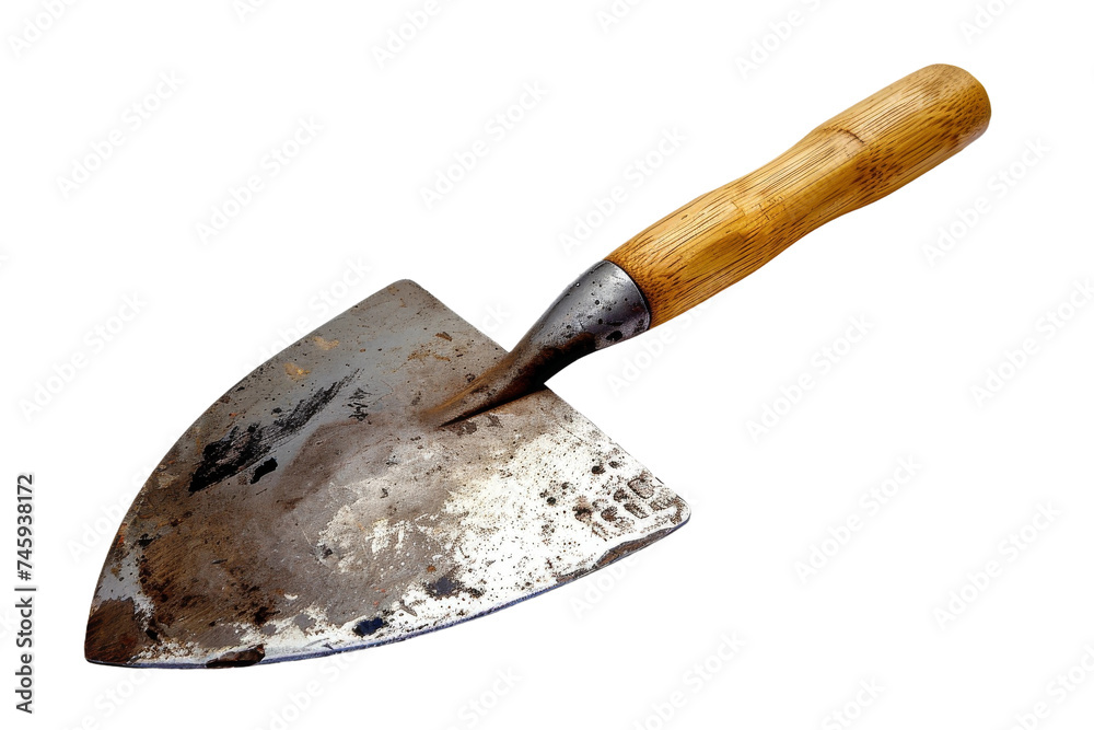 Trowel isolated on transparent background
