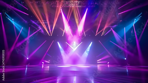 concert stage for musical festival