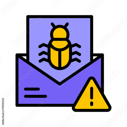 Spamming mailbox icon	
