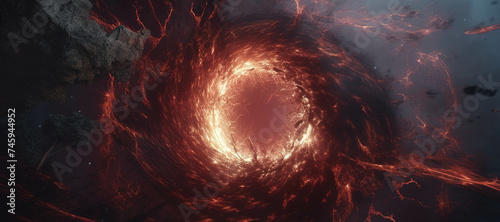 galaxy vortex hole background, tunnel, space 4