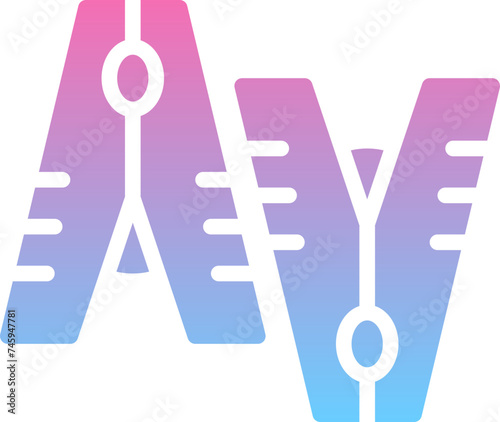 Clothes pin icon
