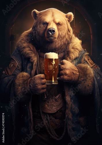 Bear with a Beer