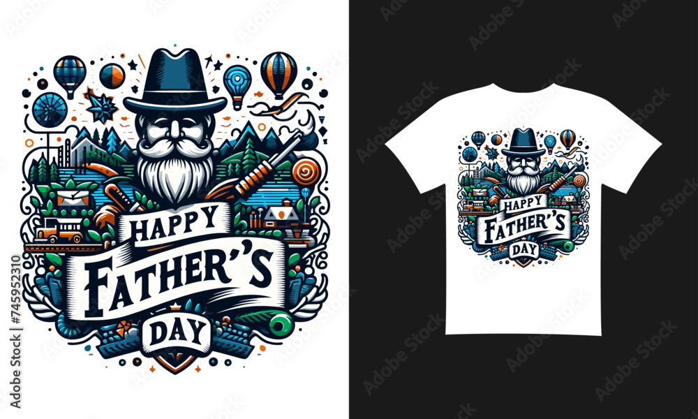 father's day T-shirt Design