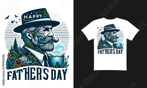 father s day T-shirt Design