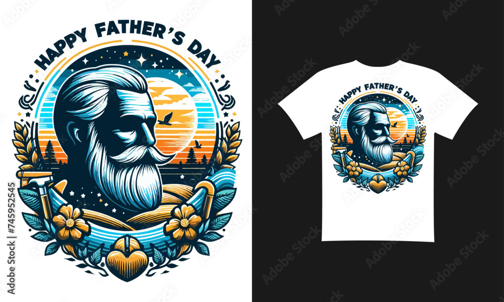 father's day T-shirt Design