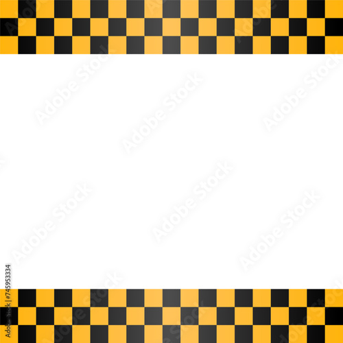 Taxi Service Banner. Taxi Background. Vector Illustration. 