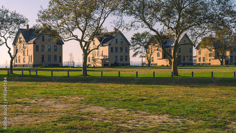 Fort Hancock, Officers Row, Restoration Project, Sandy Hook, New Jersey Fort Hancock, Officers Row, Restoration Project, Sandy Hook, New Jersey