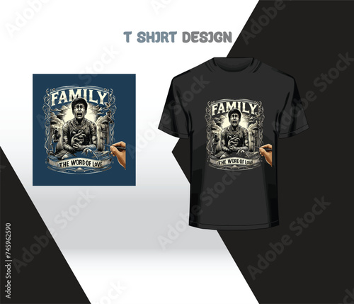 Free vector t shirt design