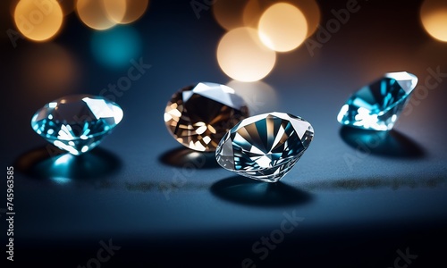 diamond  white blue red green yellow diamonds jewellery design luxury diamonds background  sapphire gemstone  macro diamonds  modern jewelry