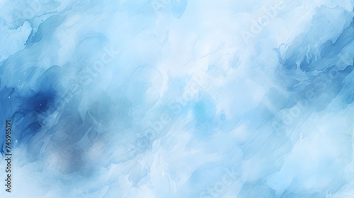 Light Blue Watercolor Texture Background