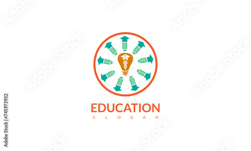 University and academy vector icons. Emblems or shields set for high school education graduates in maritime science.