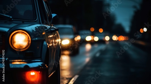 traffic in the city © ersin_creative