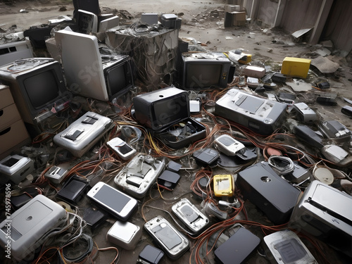 The Second Life of Gadgets: Responsible Electrical Disposal for a Sustainable Future © Francesco 