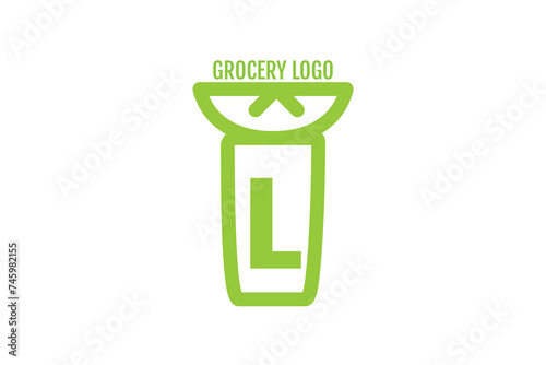 Wallpaper Mural grocery logo design  Torontodigital.ca