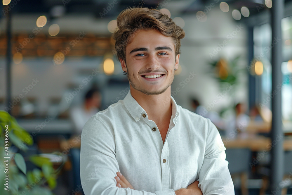Obraz premium Young Entrepreneur 