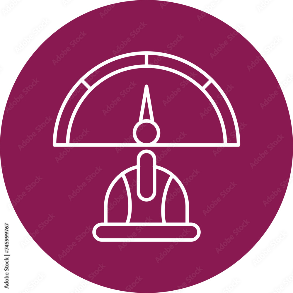 Performance Vector Line Circle Icon For Personal And Comercial Use Performance Vector Line Circle Icon For Personal And Comercial Use