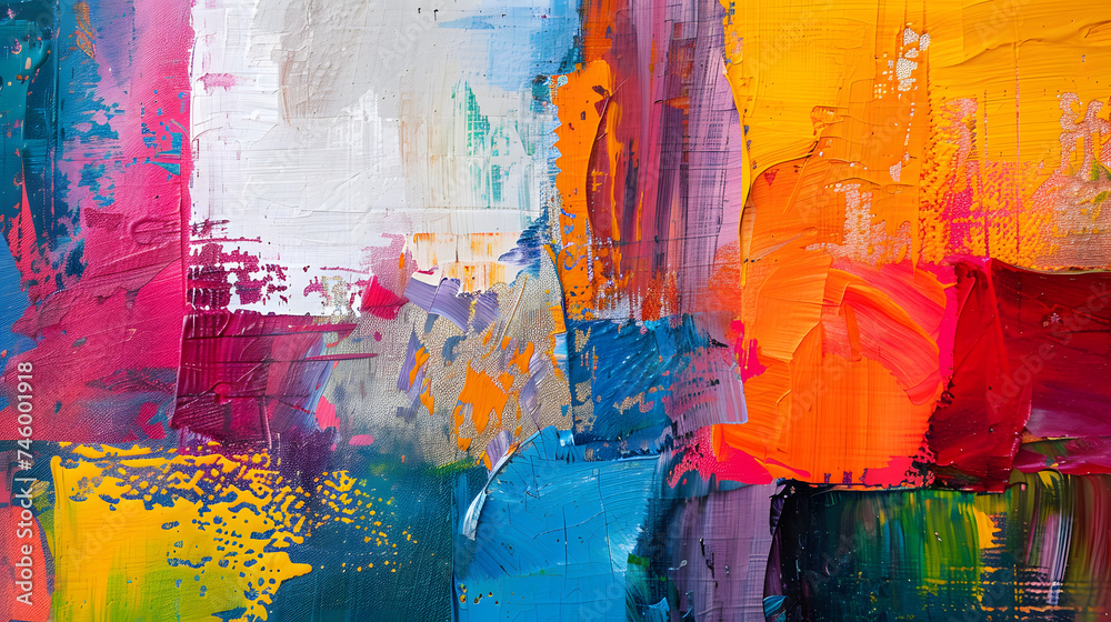 Fototapeta premium Abstract painting