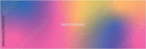beautiful iridescent gradient. Bright colorful modern design for poster, presentation, web page, postcard, banner	