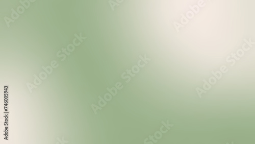 Abstract soft gradient background beige white green shaded effect blurred natural pale colours