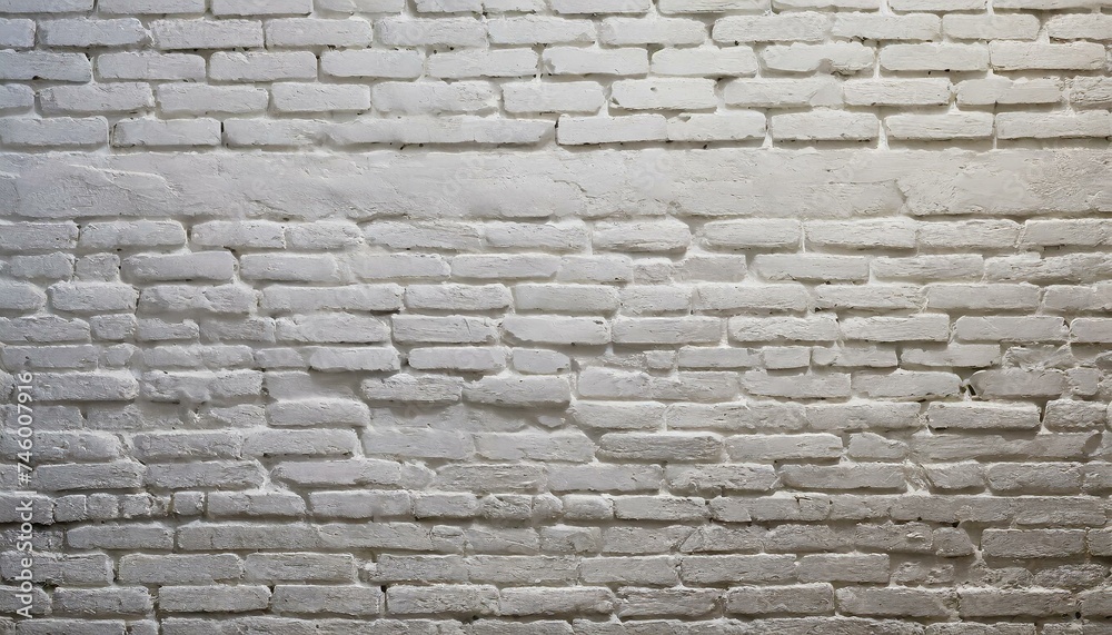 A white brick wall A white brick wall