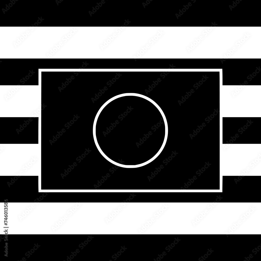 japan illustration symbol silhouette flag logo japanese icon map