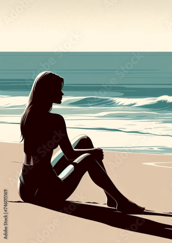 yoga on the beach