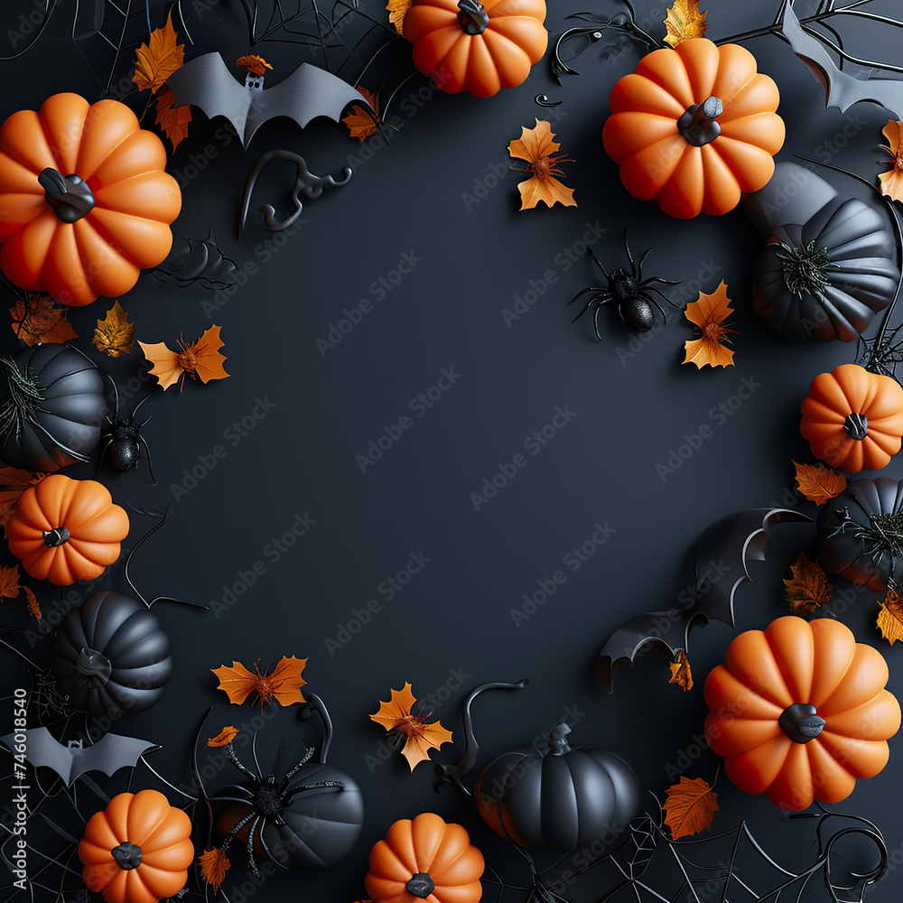 Cute background design for Halloween decoration Cute background design for Halloween decoration