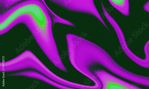 abstract gradient digital noise. purple, black and green gradient grainy background. vintage 70s, 80s style. Abstract lo-fi background.