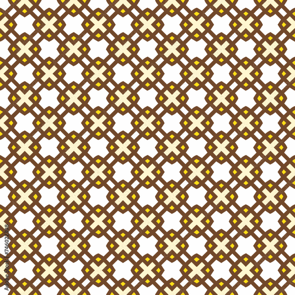 Multi color seamless abstract pattern. Background and backdrop. Multi Colored. Colorful ornamental design. Colored mosaic ornaments. Vector graphic illustration. EPS10. Not AI.