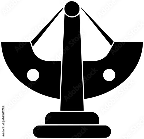 carnival illustration park silhouette boat logo amusement icon festival outline attraction swing entertainment carousel holiday wheel play ride vacation shape of entertainment carousel for vector grap