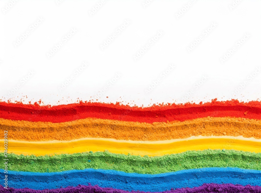 Rainbow glitter background design