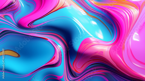 abstract background with painting waves , liquid paint abstract, background