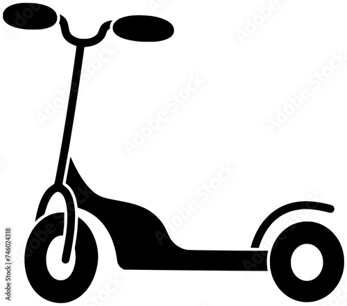 active illustration sport silhouette push outline logo outline icon ride outline road scoot scooter skate slide preschool street toddler toy shape of scoot scooter for vector graphic background