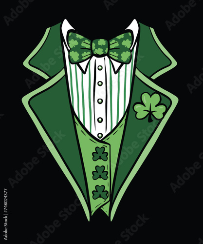 Irish Tuxedo St Patrick's t-shirt
