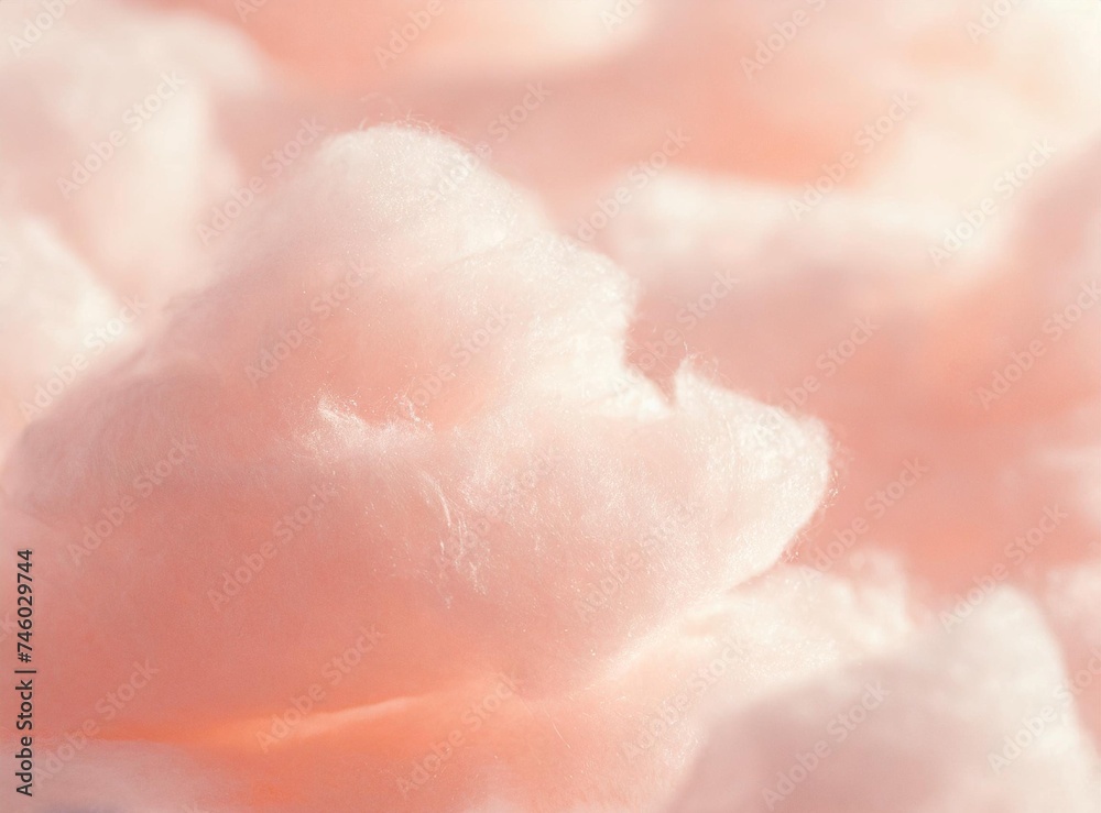 Pink Clouds Illustration Design Background/Wallpaper