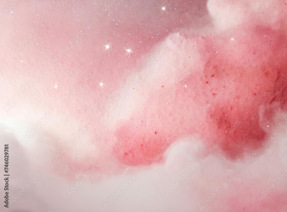 Fototapeta premium Pink Clouds Illustration Design Background/Wallpaper