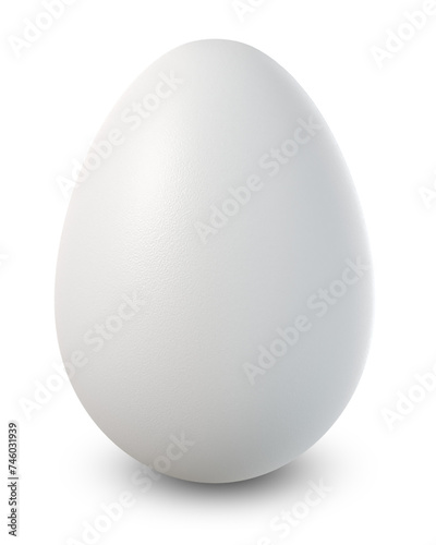 easter egg isolated on transparent or white background, png format
